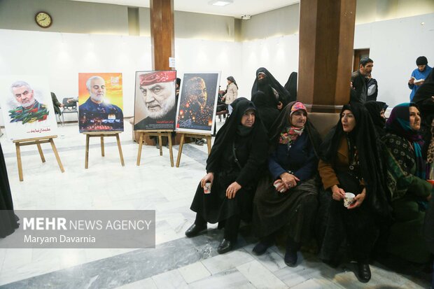 آیین پاسداشت پنجمین سالگرد شهادت سردار حاج قاسم سلیمانی در بجنورد