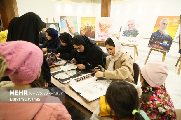 آیین پاسداشت پنجمین سالگرد شهادت سردار حاج قاسم سلیمانی در بجنورد