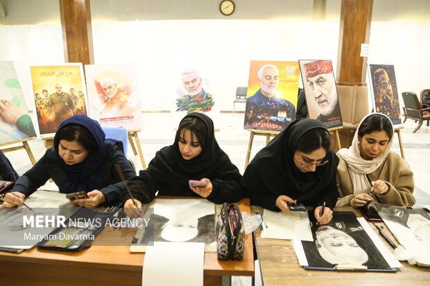 آیین پاسداشت پنجمین سالگرد شهادت سردار حاج قاسم سلیمانی در بجنورد