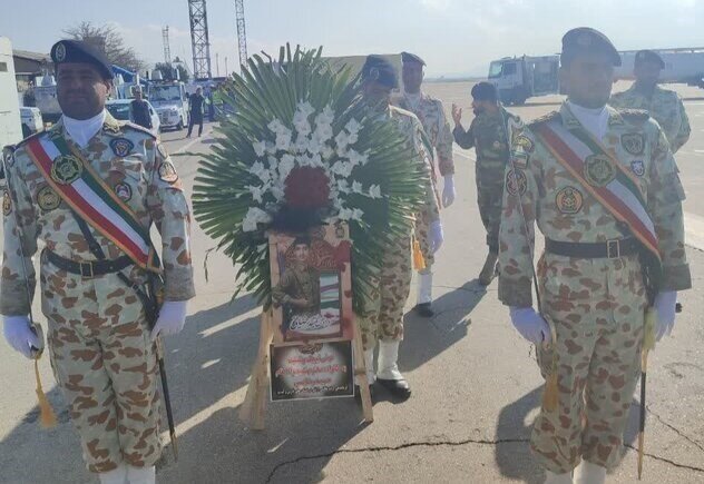 شهيد،پيكر،مراسم،مطهر،رضايي،شيراز،فارس،برگزار،لامرد