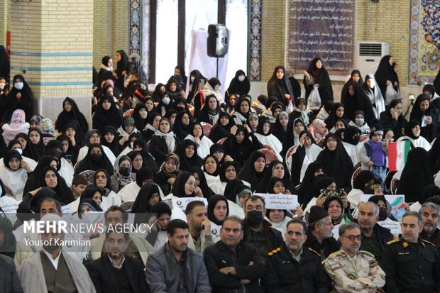 مراسم پنجمین سالگرد شهادت سردار سلیمانی در ایلام