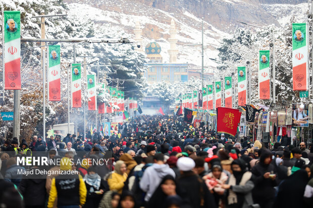 پنجمین سالگرد شهادت سردار سلیمانی در کرمان