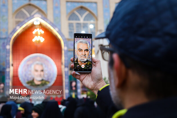 پنجمین سالگرد شهادت سردار سلیمانی در کرمان