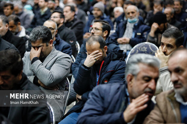 مراسم پنجمین سالگرد شهادت حاج قاسم سلیمانی در همدان