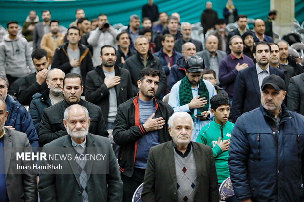 مراسم پنجمین سالگرد شهادت حاج قاسم سلیمانی در همدان