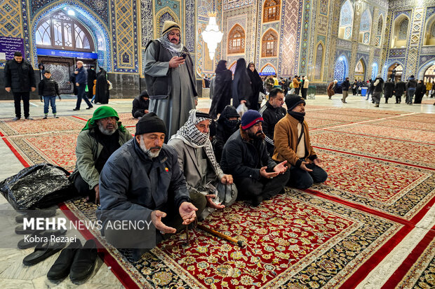 لیلة الرغائب در حرم مطهر امام رضا (علیه السلام)