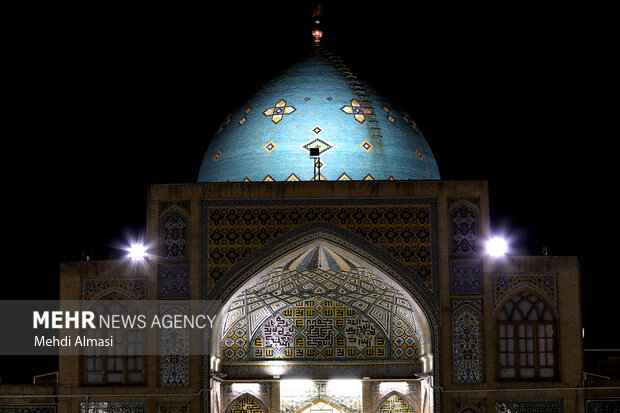 مراسم عزاداری شهادت حضرت امام علی‌الهادی (علیه‌السلام) در مسجد جامع زنجان