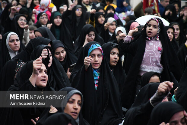 مراسم پنجمین سالگرد شهادت حاج قاسم سلیمانی در بیرجند