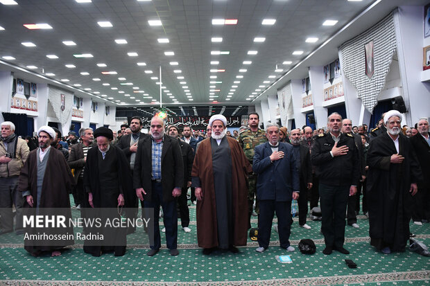 مراسم پنجمین سالگرد شهادت حاج قاسم سلیمانی در بیرجند