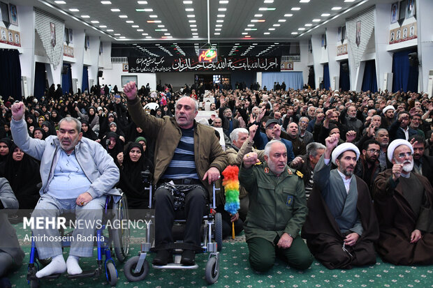 مراسم پنجمین سالگرد شهادت حاج قاسم سلیمانی در بیرجند