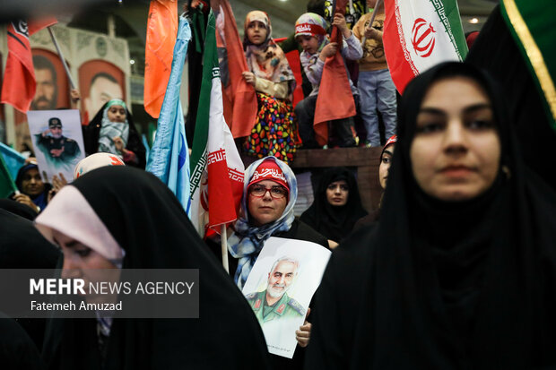 مراسم پنجمین سالگرد سردار شهید حاج قاسم سلیمانی