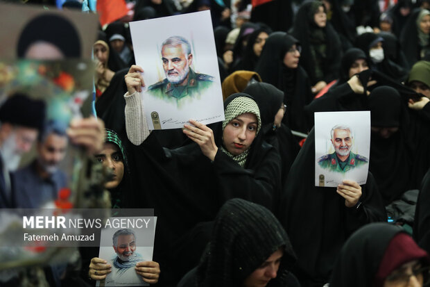 مراسم پنجمین سالگرد سردار شهید حاج قاسم سلیمانی