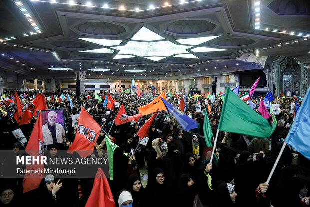 مراسم پنجمین سالگرد سردار شهید حاج قاسم سلیمانی - ۳