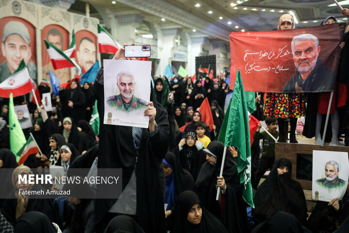 مراسم پنجمین سالگرد سردار شهید حاج قاسم سلیمانی