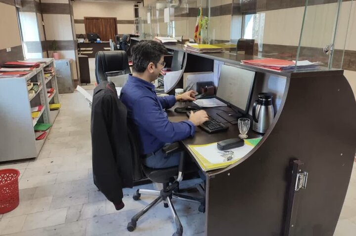 نذر خدمت دسته جمعی واحدهای ثبت اسناد و املاک گیلان