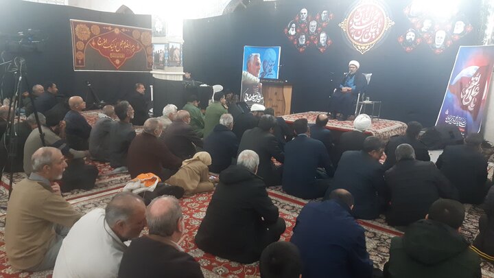 برگزاری مراسم پنجمین سالگرد شهادت سردار دلها در کاخک