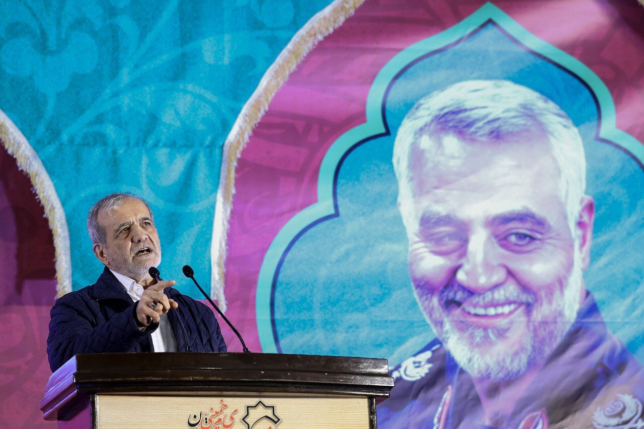 We will continue Soleimani’s path: Pezeshkian