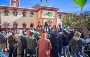 Thousands in Morocco rally in solidarity with Gaza