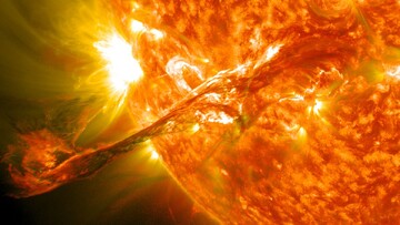 This year’s first most intense solar flare registered Friday