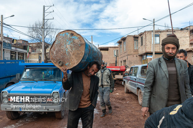 روایت فصل سرما در روستای مارشک