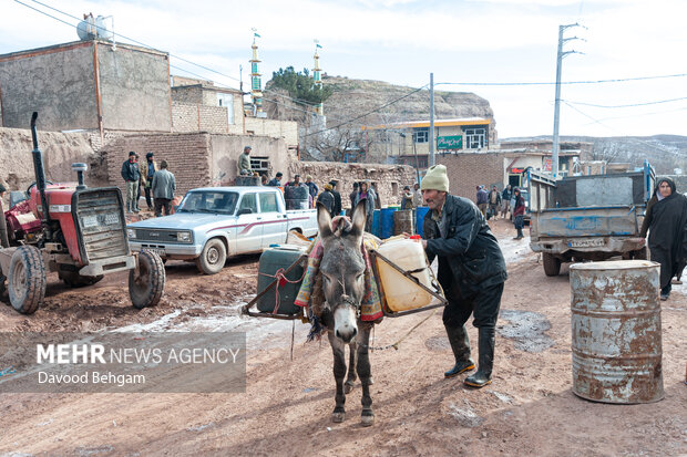 روایت فصل سرما در روستای مارشک