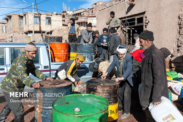 روایت فصل سرما در روستای مارشک