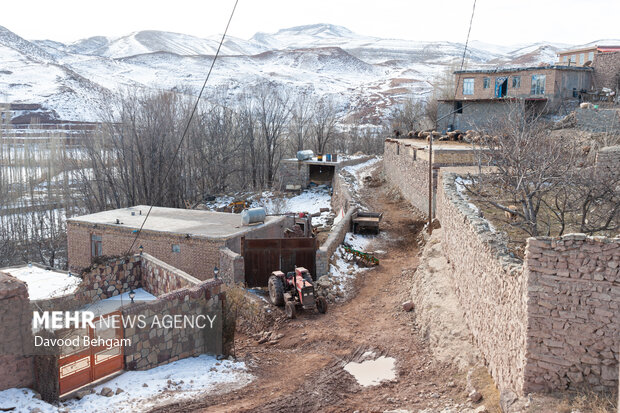 روایت فصل سرما در روستای مارشک