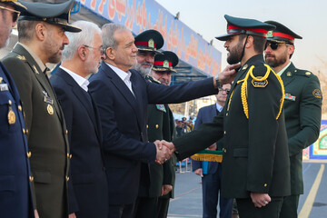 Graduation ceremony of Iranian police students