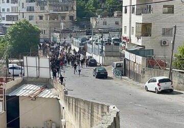 Zionist regime forces raid Nablus, northern West Bank