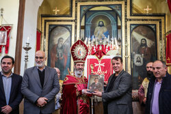 Celebration of Jesus Christ birth in Tabriz St. Sarkis Church