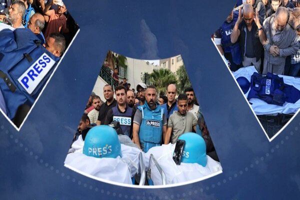اعلام انزجار ۲۷۰ رسانه بین المللی از کشتار خبرنگاران فلسطینی در غزه اعلام انزجار ۲۷۰ رسانه بین المللی از کشتار خبرنگاران فلسطینی در غزه
