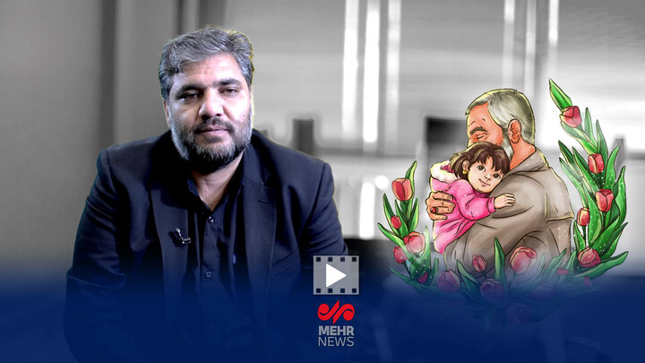 ناگفتههای شنیدنی پدر دختر کاپشن صورتی از ارادت به شهید سلیمانی
