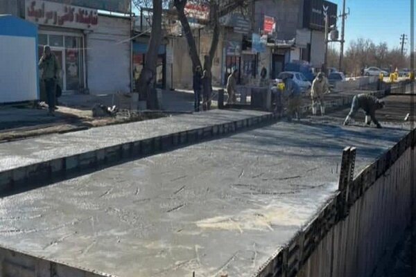 پیشرفت پروژه تقاطع غیر همسطح دفاع مقدس قزوین مطلوب نیست
