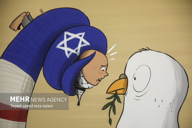 نمایشگاه کارتون و کاریکاتور «کمالالفن» آنلاین شد