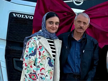 Young Paralympics medalist Rahimi gifts her father a truck