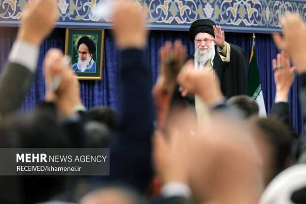 دیدار مردم قم با رهبر معظم انقلاب اسلامی 5