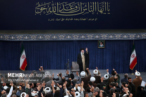 دیدار مردم قم با رهبر معظم انقلاب اسلامی 10