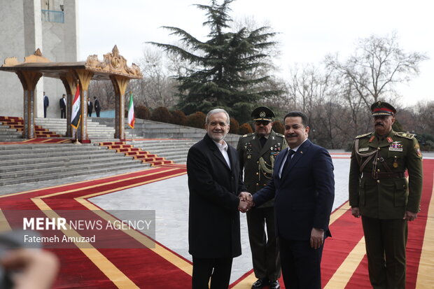 Pres. Pezeshkian welcomes Iraqi PM Al Sudani in Tehran
