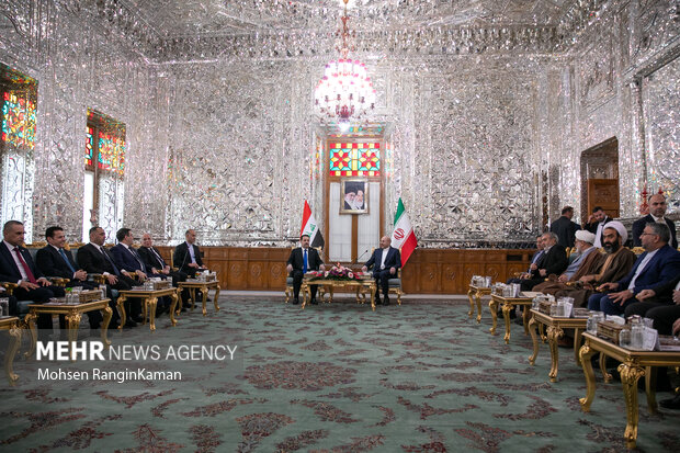 دیدار نخست وزیر عراق با رئیس مجلس شورای اسلامی 8