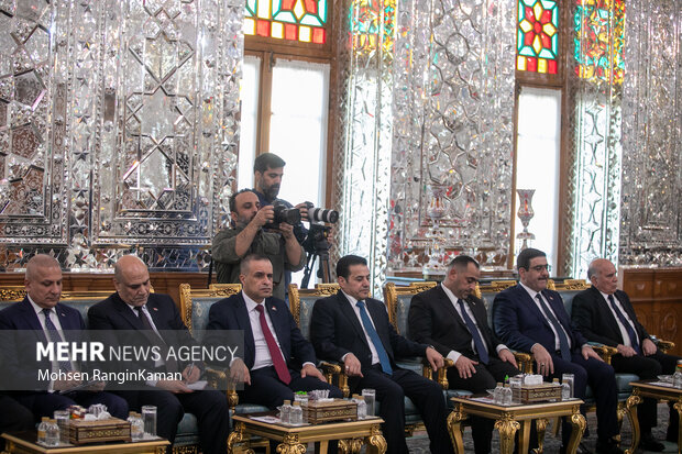 دیدار نخست وزیر عراق با رئیس مجلس شورای اسلامی 9