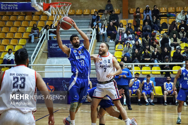 لیگ ملی بسکتبال - بیرثانیه ارومیه و ملوان انزلی 12