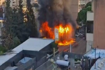 Gas station explodes into flames in Beirut (+VIDEO)