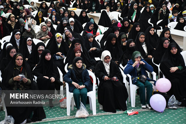 اجتماع دختران حاج قاسم در بیرجند