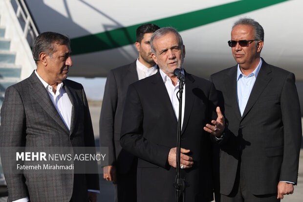 President Pezeshkian visits Sistan and Baluchestan province
