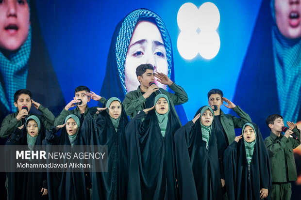 Memorial for martyrs of Islamic Resistance Front in Tehran
