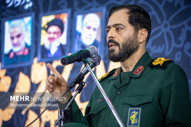 Memorial for martyrs of Islamic Resistance Front in Tehran
