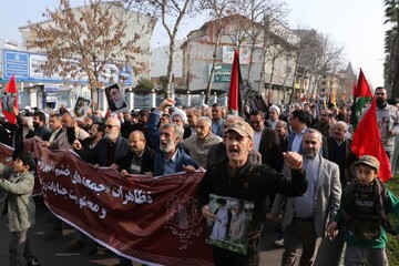 راهپیمایی «جمعه خشم» در گیلان برگزار شد