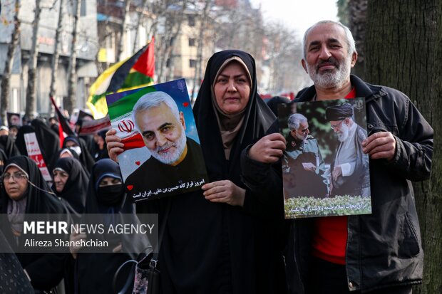 راهپیمایی «جمعه خشم» در گیلان در رشت