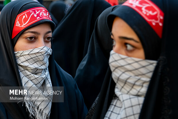 110,000 Basij forces hold pro-Palestine drill in Tehran
