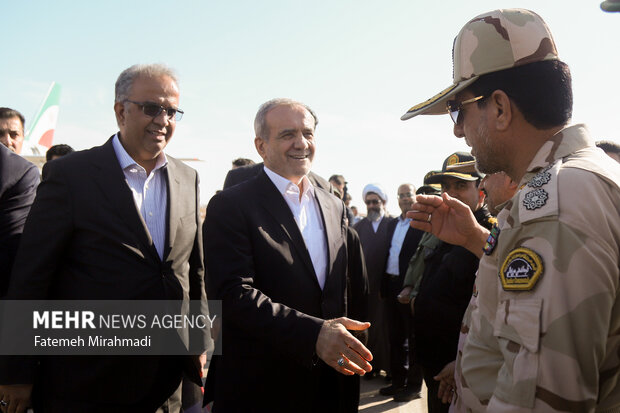 Pres. Pezeshkian visits Sistan and Baluchestan province
